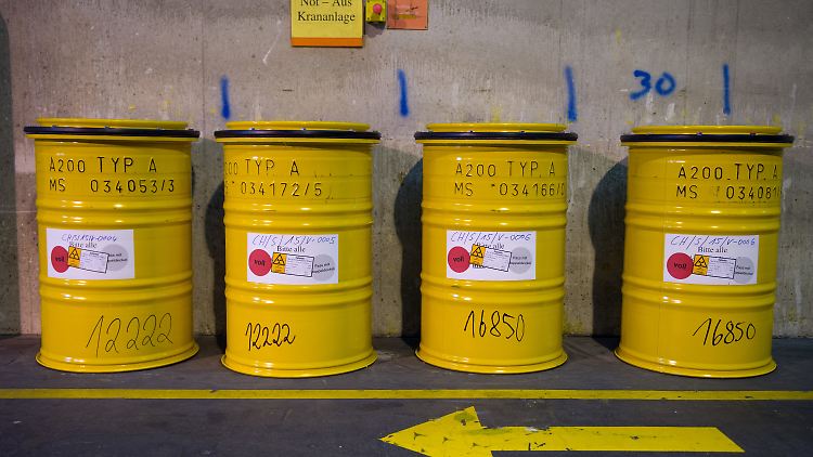 Derzeit wird der deutsche Atommüll in Zwischenlagern aufbewahrt.