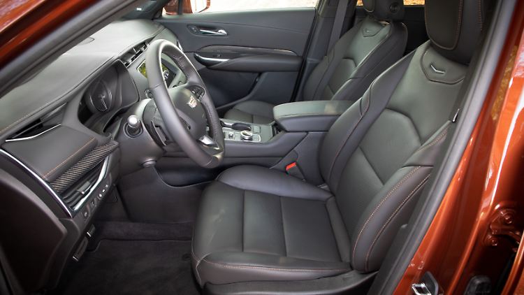 Die Sitze im Cadillac XT4 können nicht nur kühlen und heizen, sie massieren auch den Rücken und vibrieren bei Gefahr.
