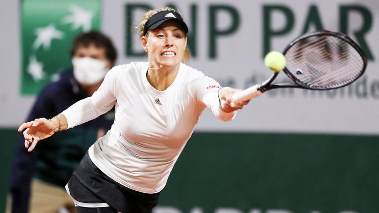 Muss sich aus Paris schon wieder verabschieden: Angelique Kerber.