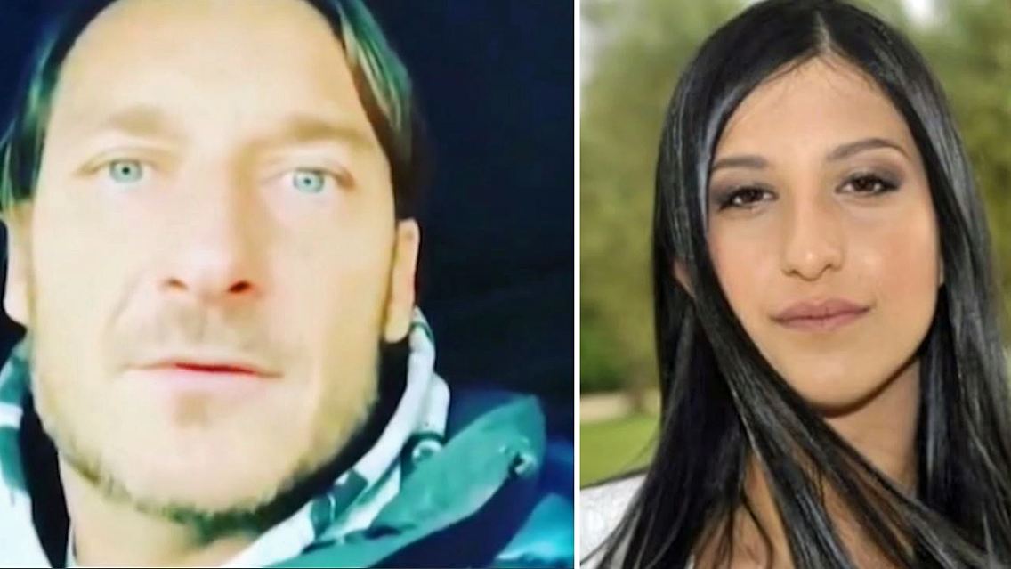 Totti und Lazio-Fan Koma.jpg