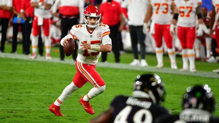 Patrick Mahomes lieferte mit seinen Kansas City Chiefs eine Show ab.