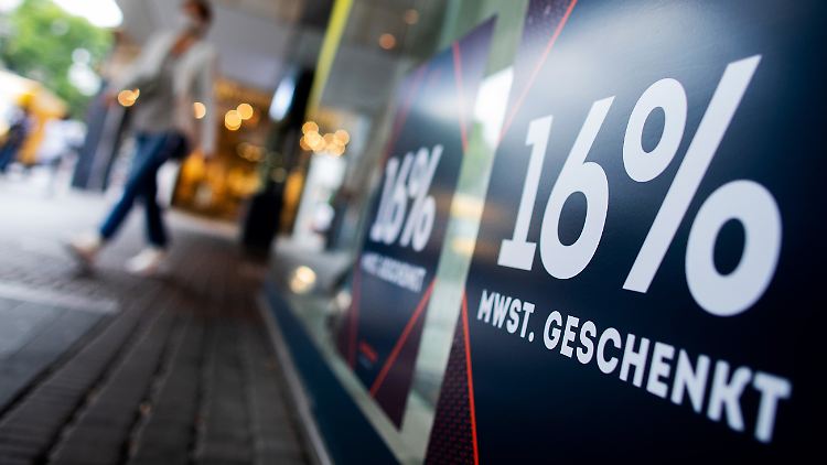 Am 1. Juli wurde die Mehrwertsteuer befristet bis Jahresende von 19 auf 16 Prozent gesenkt.