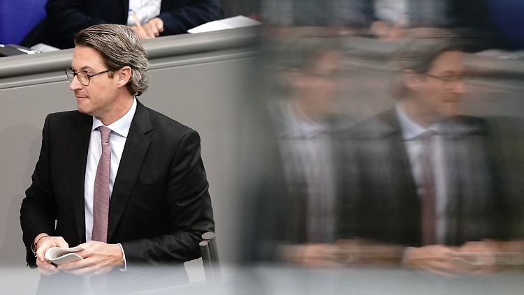 Vor seiner Aussage vor dem Maut-U-Ausschuss steht Minister Scheuer unter großem Druck.