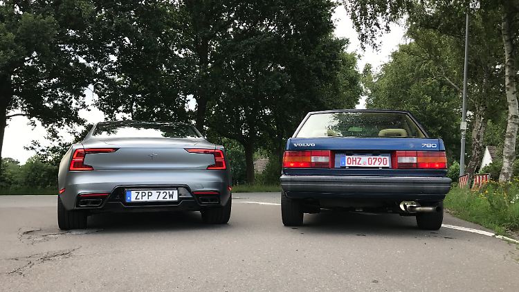 Der Zeitenwandel der beiden Protagonisten ist wohl am Heck am besten zu erkennen.