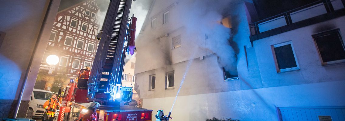 Das Wohnhaus wurde durch den Brand unbewohnbar.