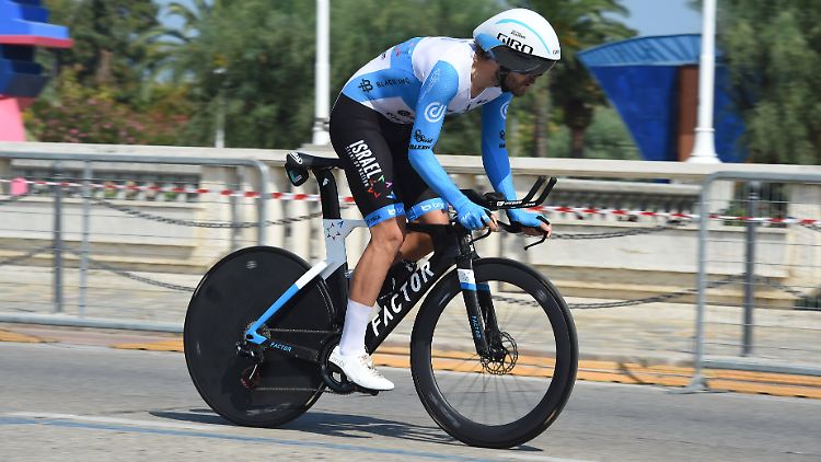 Rick Zabel feiert beim Giro d'Italia einen Achtungserfolg.