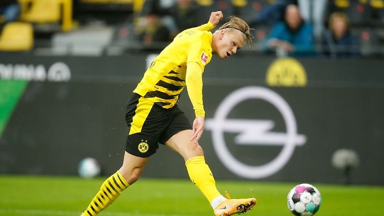 Erling Haaland erzielt im dritten Saisonspiel bereits seinen vierten Treffer.