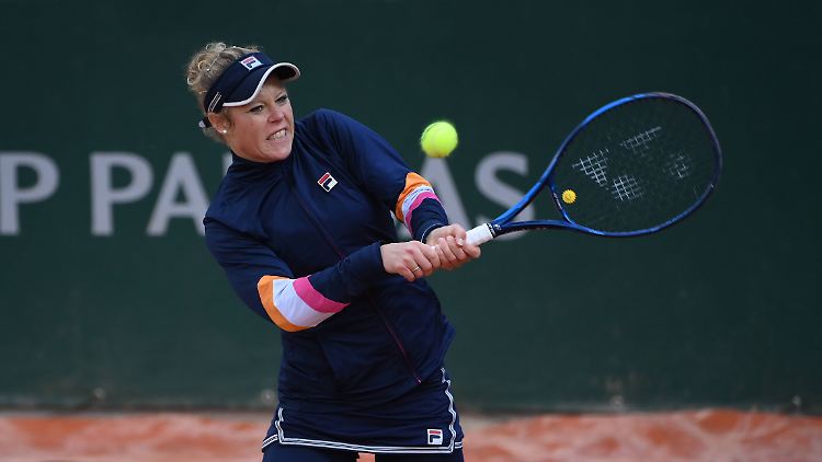 Laura Siegemund kämpfte auch gegen ihren eigenen Körper.