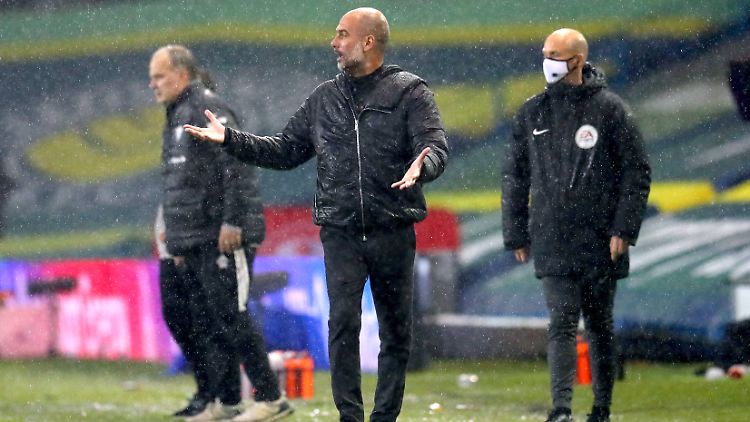 Guardiola ist not amused.