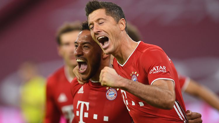 Vier Tore - Lewandowski trifft so viel wie nötig ist für den Sieg.