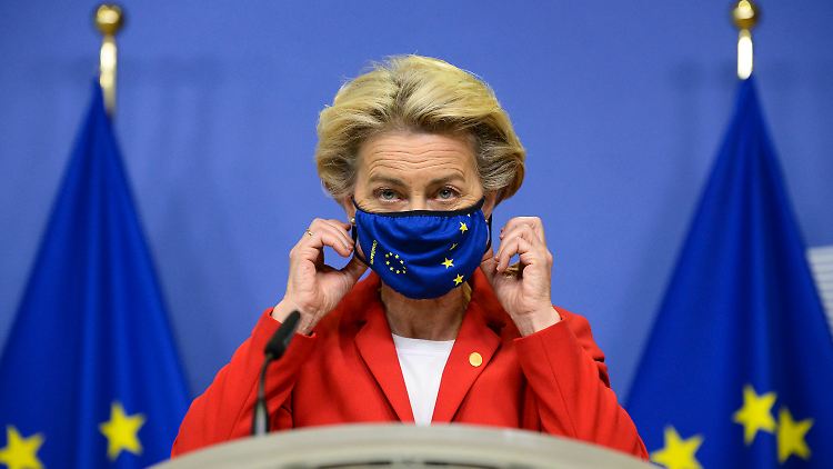 Ursula von der Leyens Coronatests ergaben bisher stets negative Ergebnisse.