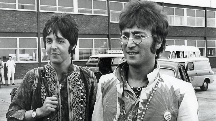 McCartney (l.) und Lennon wollten beide das Ende der Beatles verkünden.