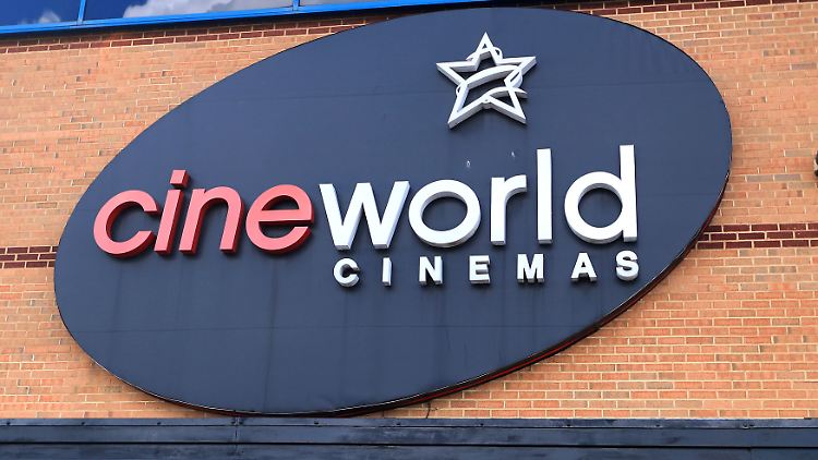 Cineworld-Kino in Northampton, England.