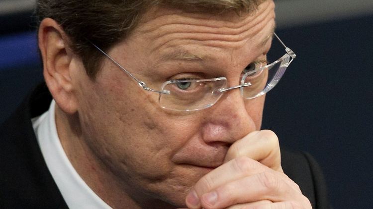 Guido Westerwelle - abgestürzt.