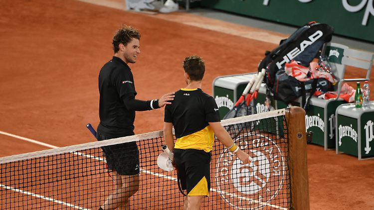 Dominic Thiem und Diego Schwarzmann lieferten das bisher mitreißendste Match der diesjährigen French Open ab,.