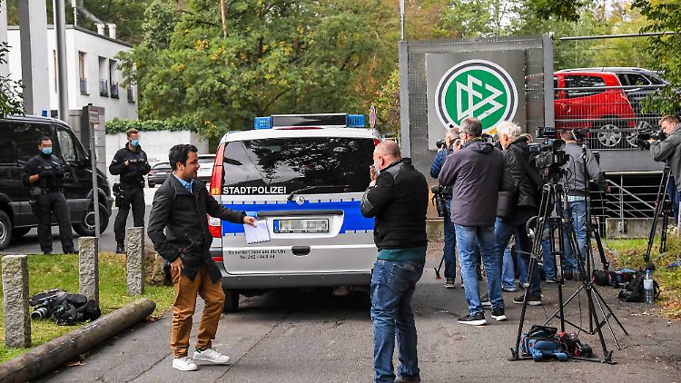 Die Razzia in der DFB-Zentrale sorgte vergangene Woche für Aufsehen.
