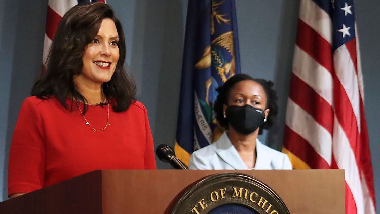 Whitmer gehört zu den aufstrebenden Figuren in der demokratischen Partei.