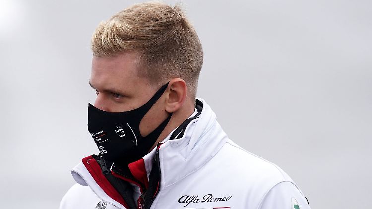 Das Wetter verhagelte Mick Schumacher sein Formel-1-Debüt.