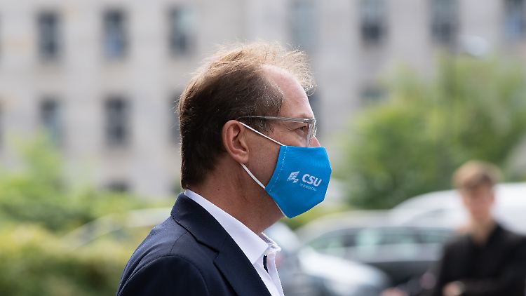 Alexander Dobrindt hält Infektionszahlen von über 19.000 im Dezember für möglich.