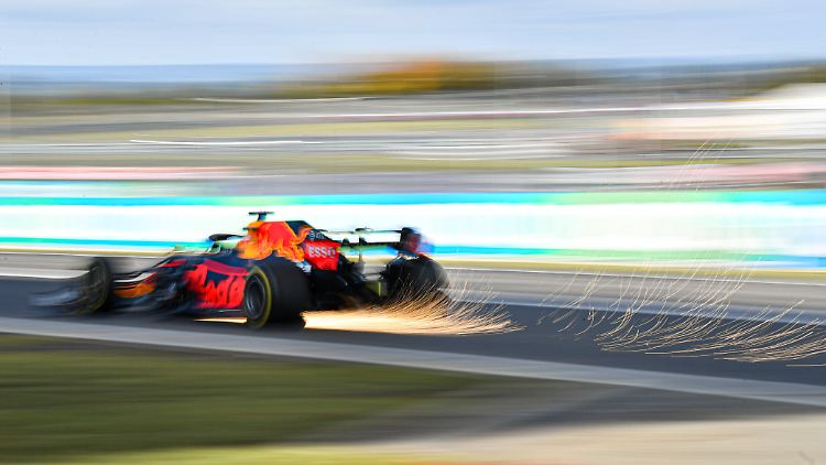 Noch haben die Red-Bull-Boliden einen Honda-Motor im Heck.