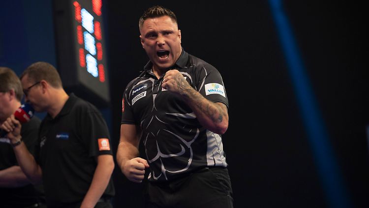 Gerwyn Price ist die neue Nummer zwei der Darts-Weltrangliste.