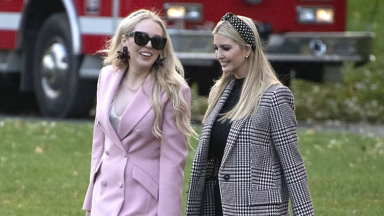 "Beste Freundinnen" und Halbschwestern: Tiffany und Ivanka Trump.