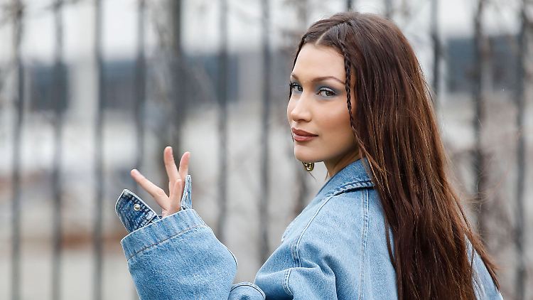 Womöglich ist Bella Hadid frisch verliebt.