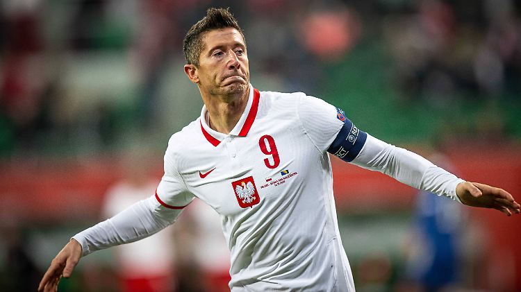 Lewandowski verhalf Polen zur deutlichen Führung.