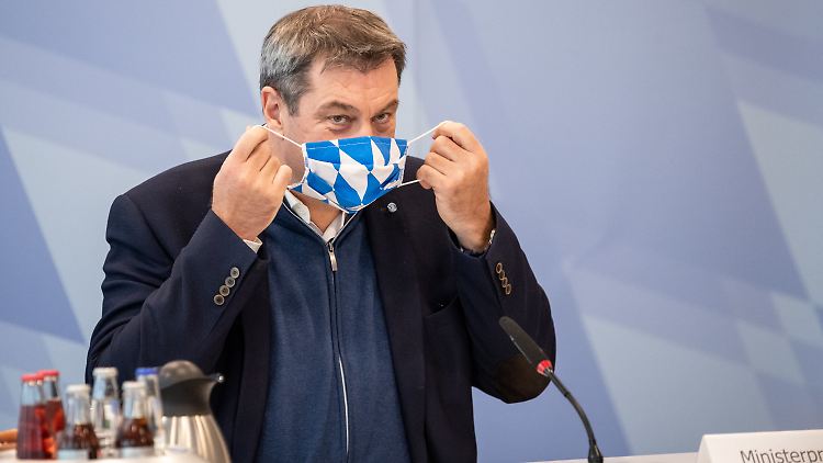Eine Abriegelung von Risikogebieten hält Söder für überzogen.