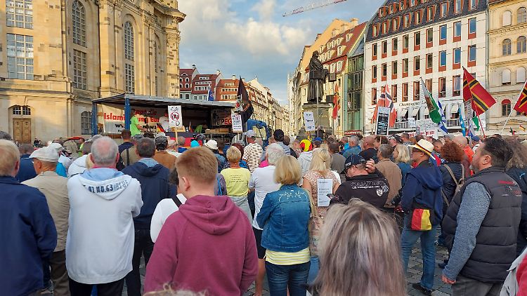 Die islam- und ausländerfeindliche Pegida-Bewegung ist in Sachsen besonders präsent.