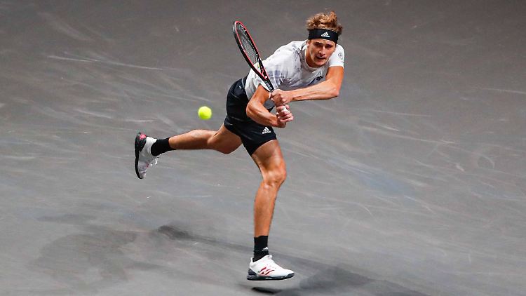 Alexander Zverev hat sich ins Finale gearbeitet.