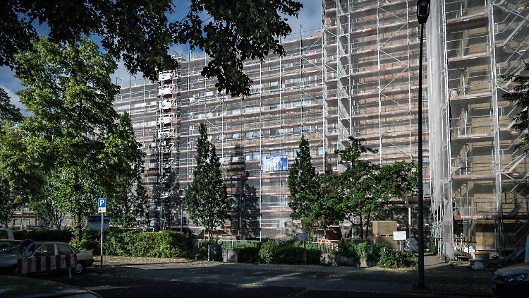 Renditeobjekte: Vonovia-Sanierungsprojekt im Berliner Stadtteil Wedding. 
