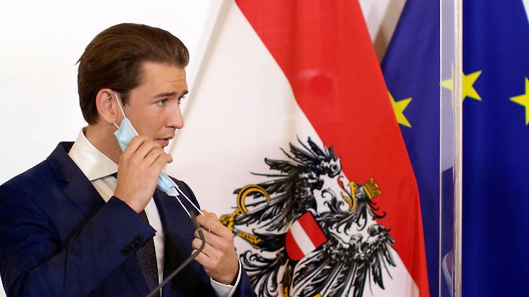 Österreichs Kanzler Kurz will die Pandemie im eigenen Land unter Kontrolle halten.