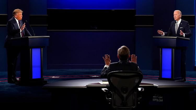 Beim ersten TV-Duell gelang es dem Moderator kaum, die Diskutanten zu bremsen.