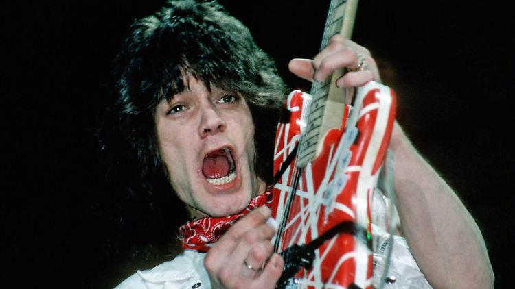 Auch diese Gitarre von Eddie Van Halen wird meistbietend versteigert.