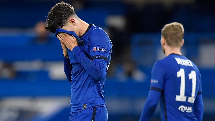 Sie konnten keinen entscheidenden Impuls für Chelsea geben: Kai Havertz und Timo Werner.