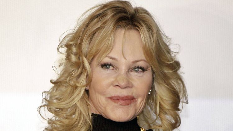 Gibt sich auch mit 63 noch sexy: Melanie Griffith.