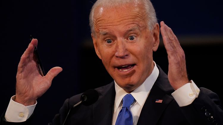 Joe Biden vertut sich offenbar bei den Erläuterungen zu seinem Klimaplan.