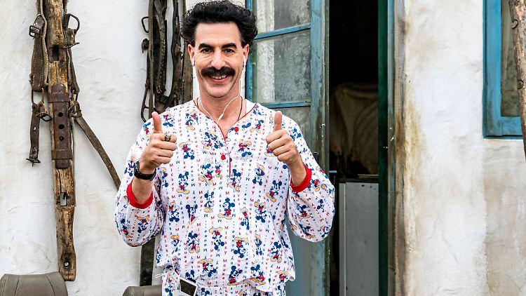 Auf ein Neues: Borat alias Sacha Baron Cohen.