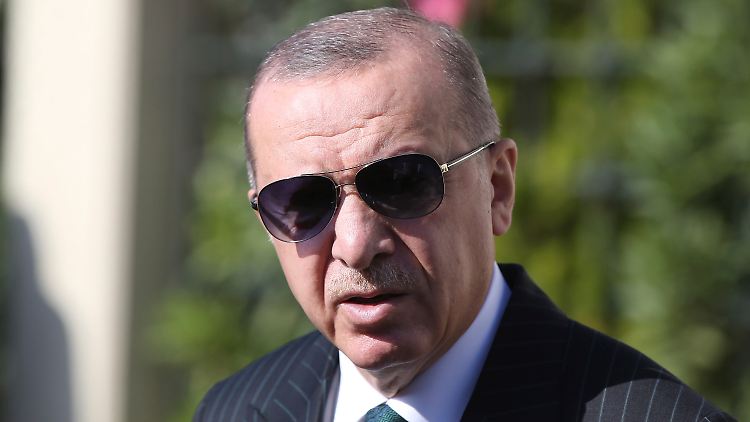 Erdogan am Freitag in Istanbul.