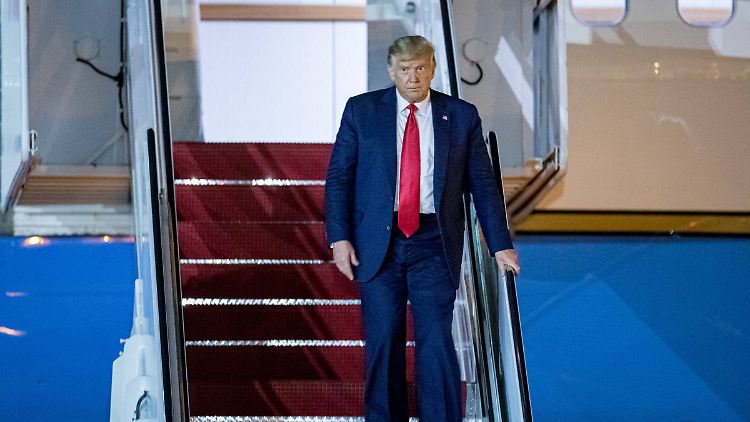 Trump und Baron Cohen teilen nicht denselben Sinn für Humor.