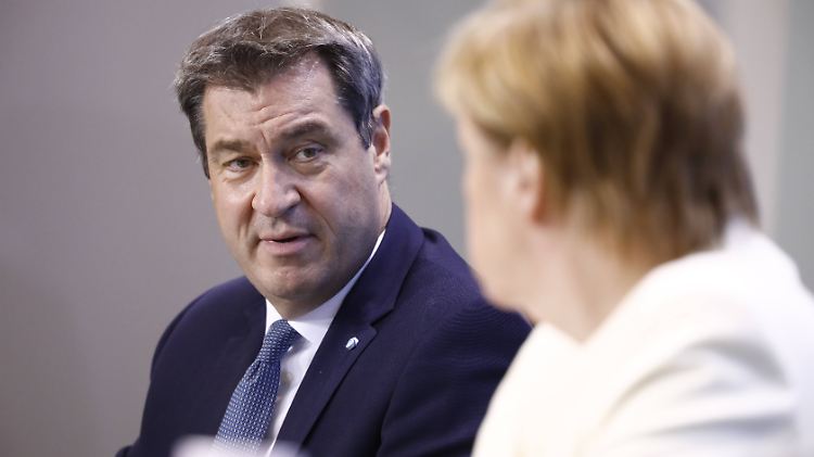 Liegt bei der Kanzlerpräferenz vorn: Bayerns Ministerpräsident Markus Söder.