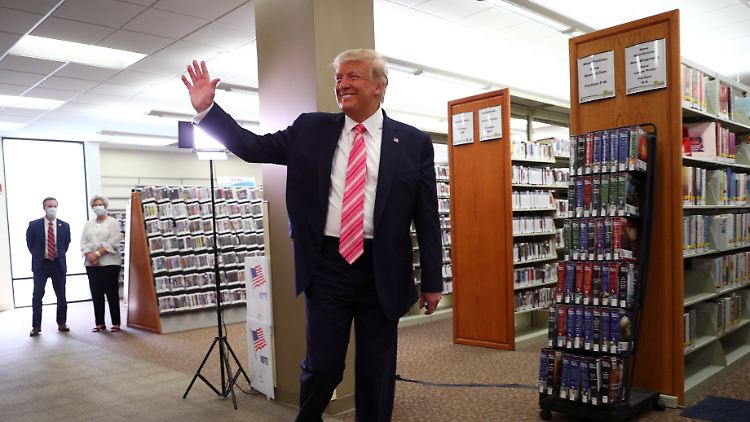 Eine Stimme hat Donald Trump schon einmal sicher.