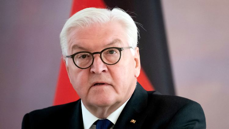 In seiner Videoansprache ruft Steinmeier zur Unterstützung der Impfinitiative Covax auf.