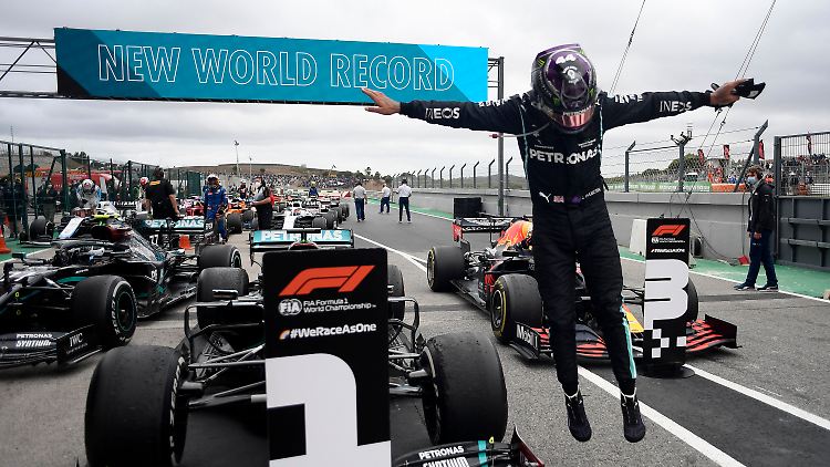 Lewis Hamilton knackte vor einem Jahr Schumachers "ewigen" Rekord.