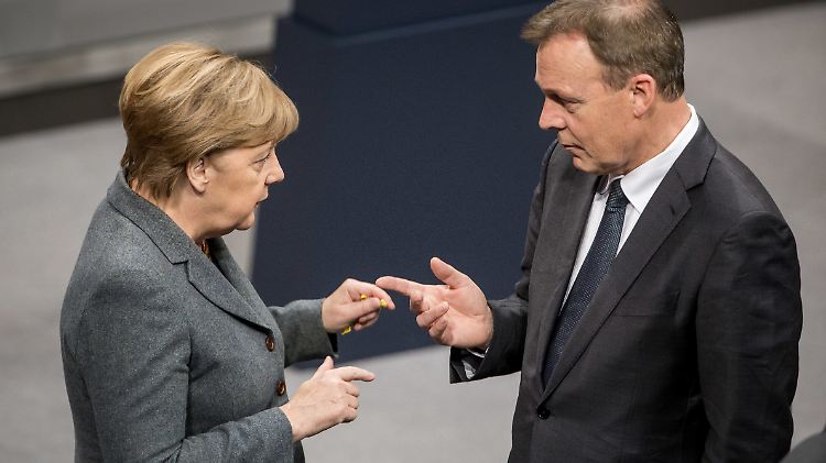 Auch die CDU-Prominenz lobt das politische Wirken des langjährigen SPD-Spitzenpolitikers Thomas Oppermann.