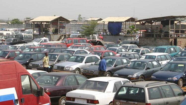 Europa exportiert rund eine Million Autos jährlich nach Afrika. 
(Foto: imago images / Xinhua)