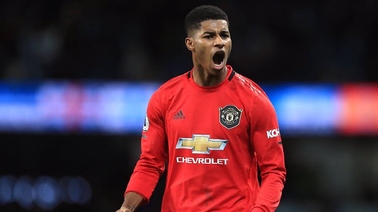 Rashford fordert von der englischen Regierung, kostenlose Mittagessen für bedürftige Kinder zu organisieren.