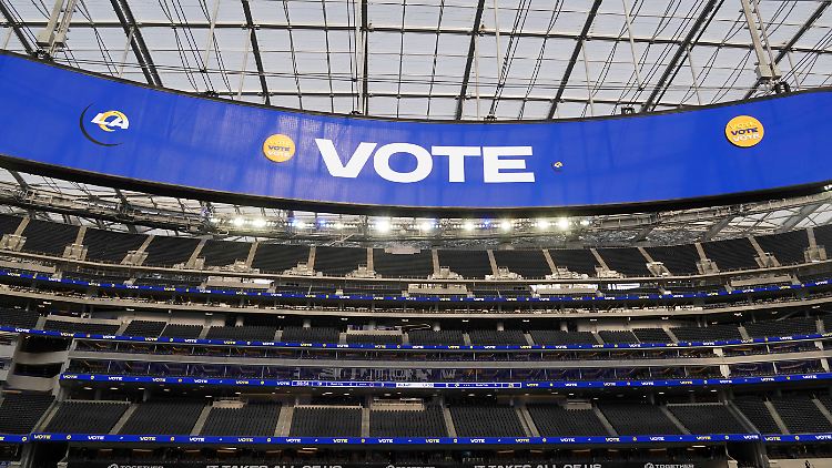 "Wählt" - unter anderem ist dies im neuen SoFi Stadium der Los Angeles Rams möglich.