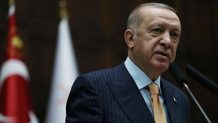 Präsident Recep Tayyip Erdogan ist nicht zum Lachen zumute. 